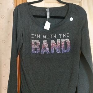 Sparkly Nashville Long Sleeve Tee